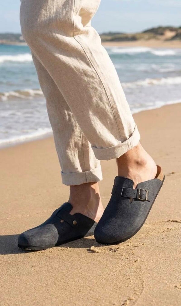 Sabots noir homme
