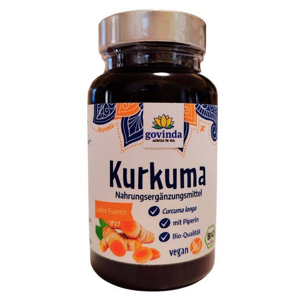 Cúrcuma- Govinda- 90 cápsulas de 500mg.