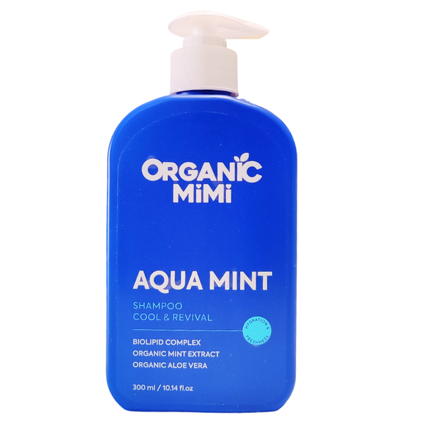 Champú Aqua Mint Cool & Revival- Organic Mimi- 300ml.