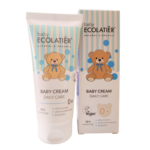 Crema Corporal Cuidado Diario Bebés 0+ - Ecolatier Baby- 100ml.