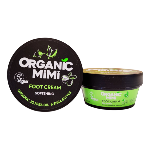 Crema de Pies Suavizante Jojoba & Karité- Organic Mimic- 50ml.