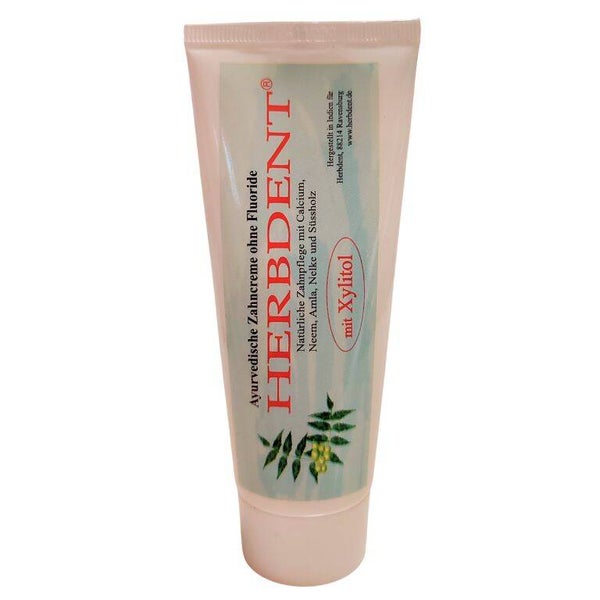 Pasta dental Ayurvédica con Xilitol- Herbdent- 80ml.