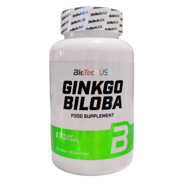 Ginkgo Biloba- BioTech USA- 90 tabletas de 80mg.