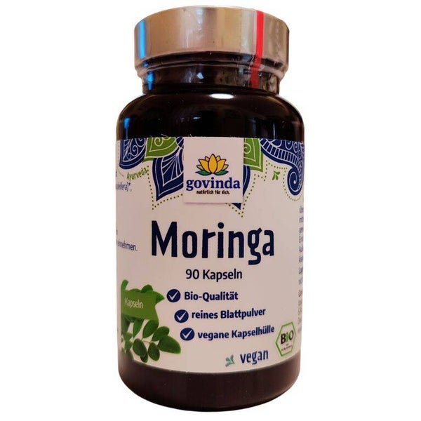 Moringa- Govinda- 90 cápsulas de 400mg.