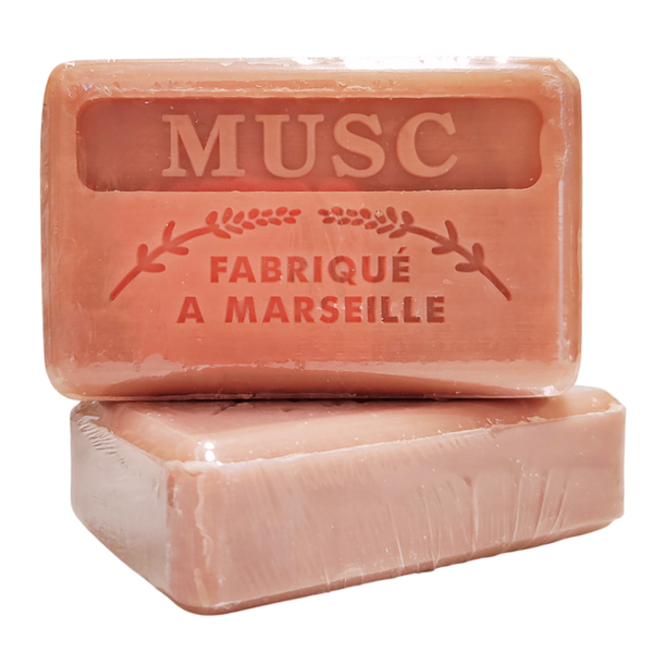 Jabón de Marsella Almizcle- La Savonnerie Marseillaise- 125g.