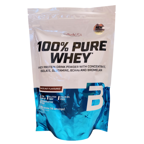 100% Pure Whey Avellanas- BioTech USA- 454g.