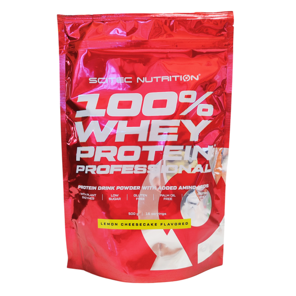 100% Whey Protein Professional Limón-Tarta de queso- Scitec Nutrition- 500g.