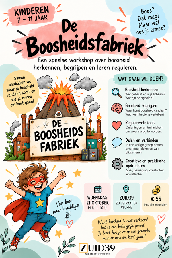 Workshop: De boosheidsfabriek