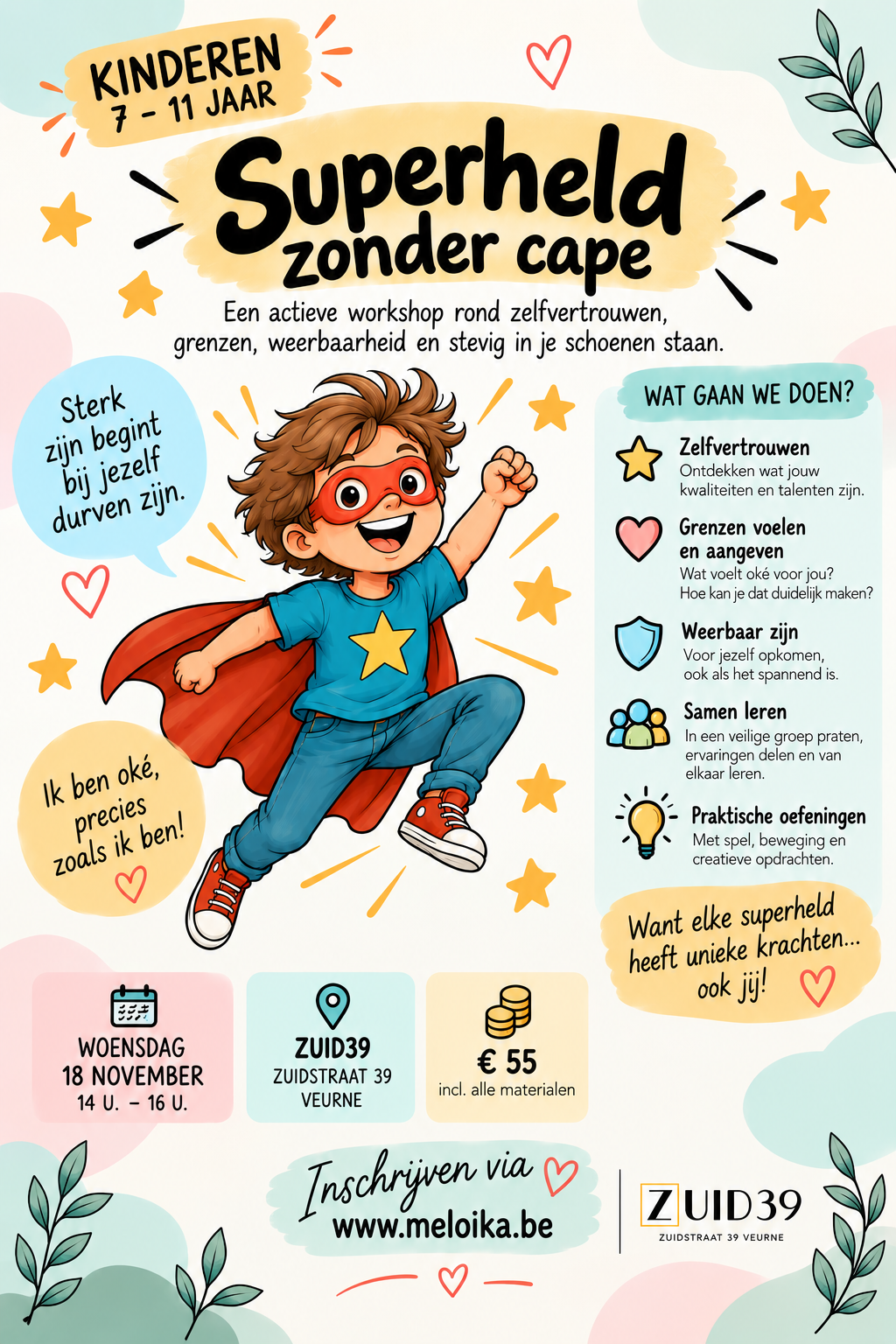 Workshop: Superheld zonder cape