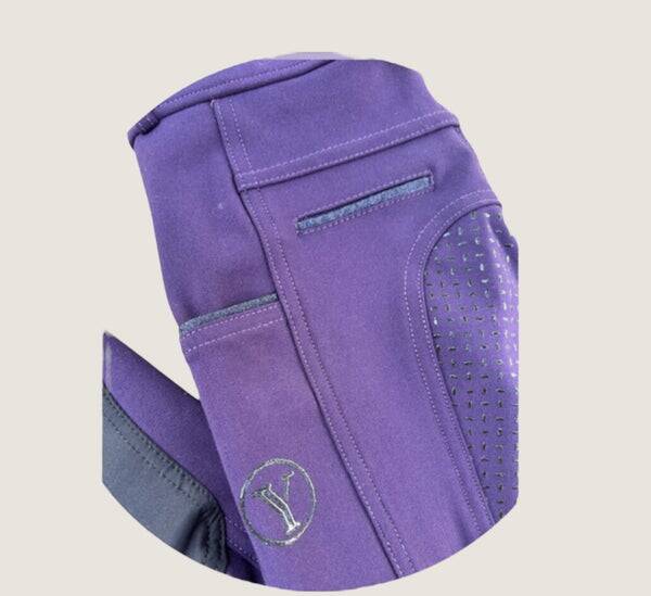 B-Ware Reithose Kinder Lila