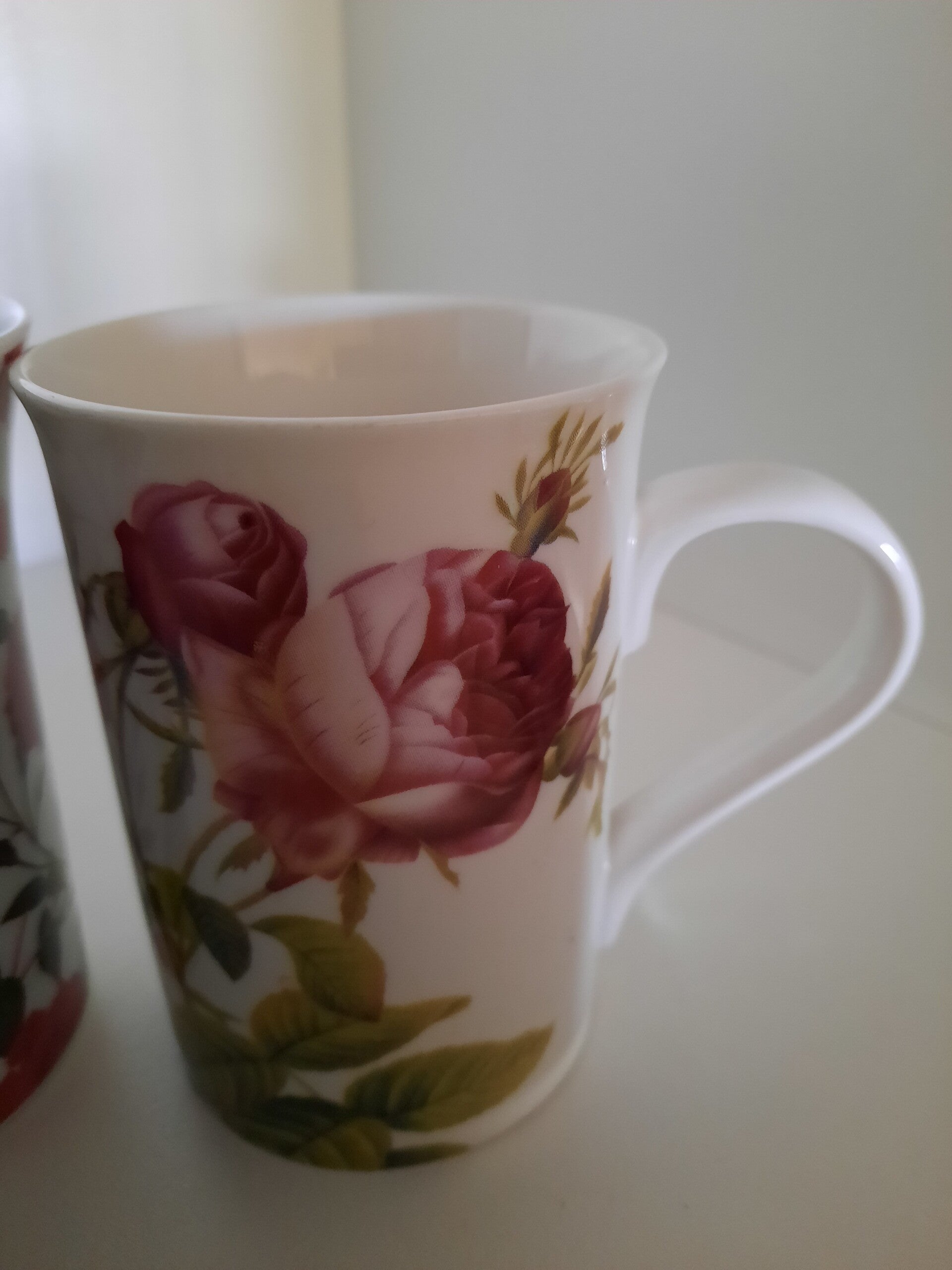 Rose Blossom Tea Cup
