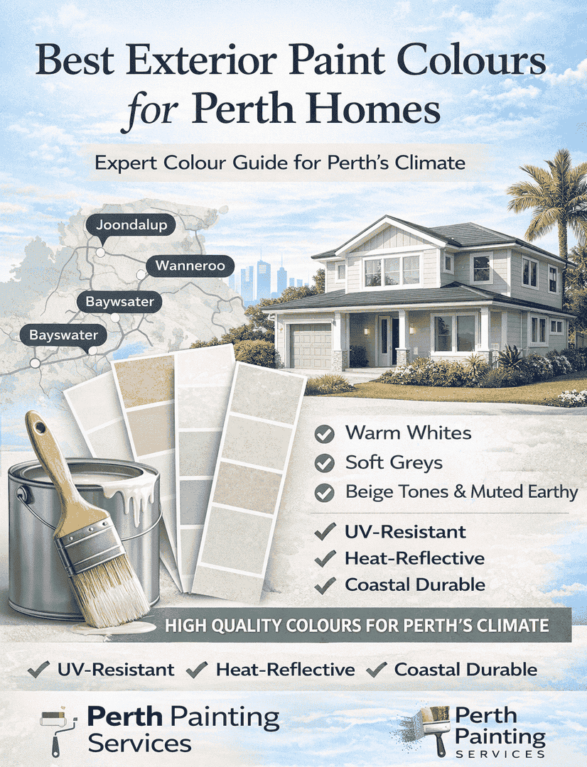 Best Exterior Paint Colours for Perth Homes - perth painting services