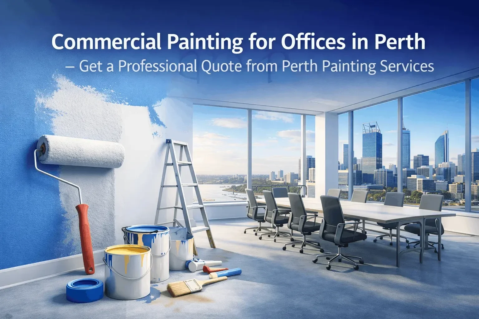 Discover what Perth businesses should know about commercial painting for offices and get expert help from Perth Painting Services.