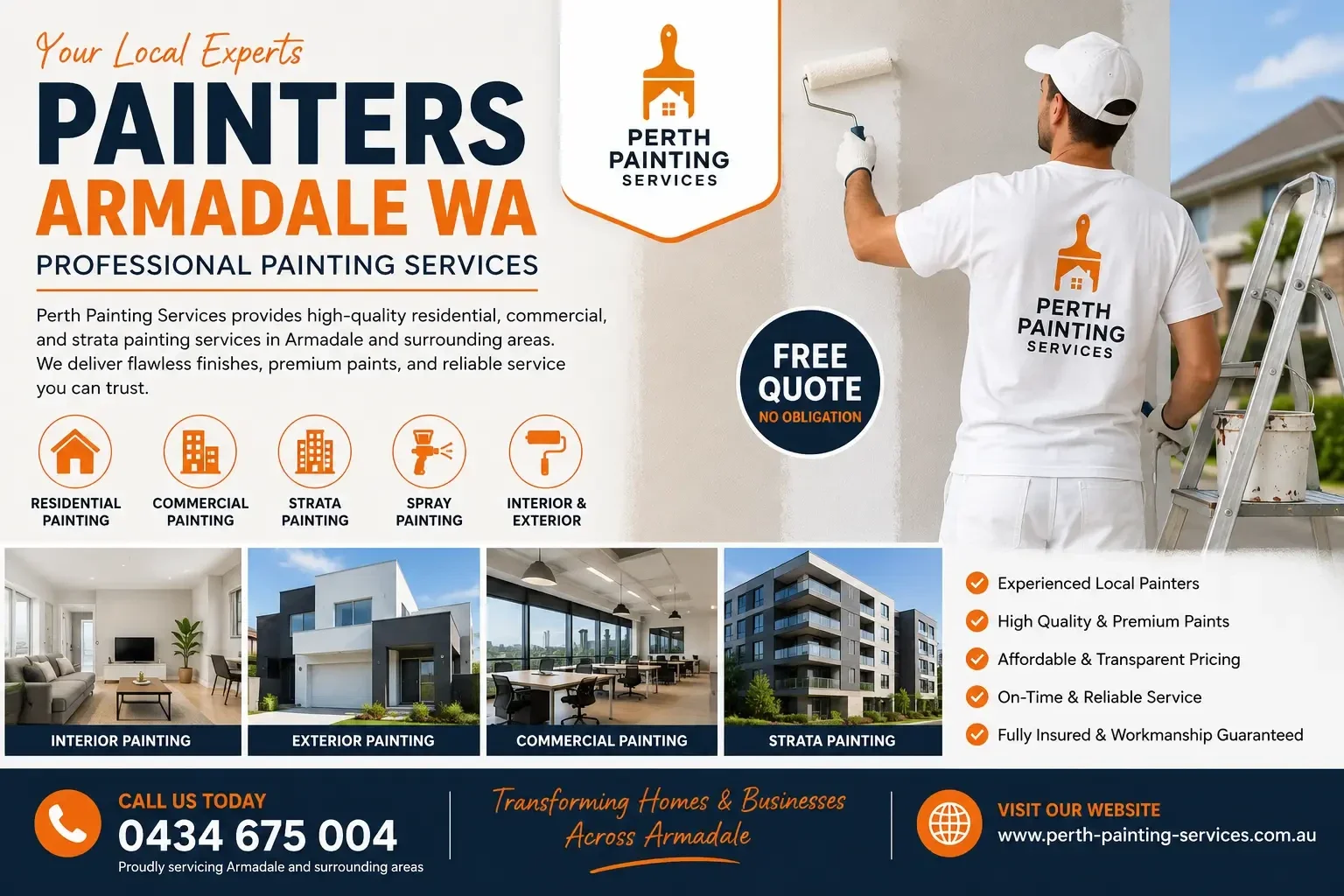 Painter and Decorator Armadale Perth - perth painting services