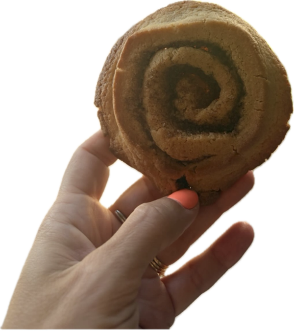 Collection d'automne - Cinnamon roll cookie - 4 cookies