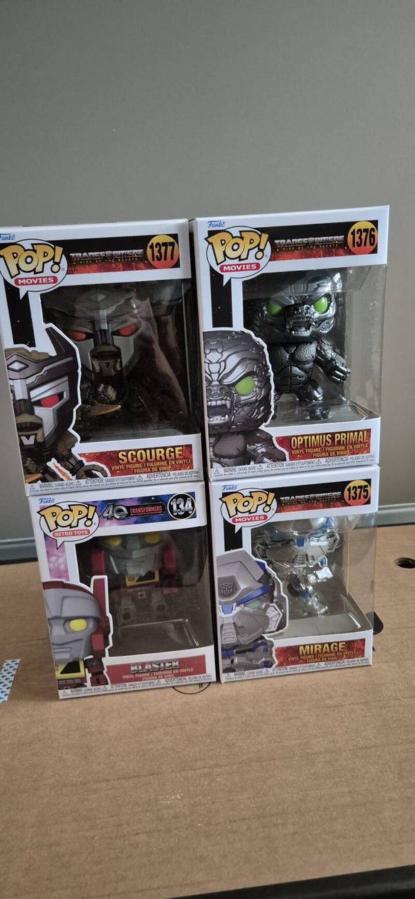 Funko pop bundel Transformers