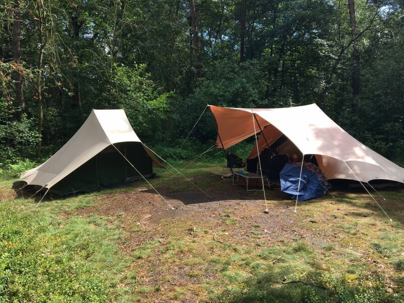 Verzorgde Voeten Studio: onze tenten tijdens de vakantie afgelopen zomer