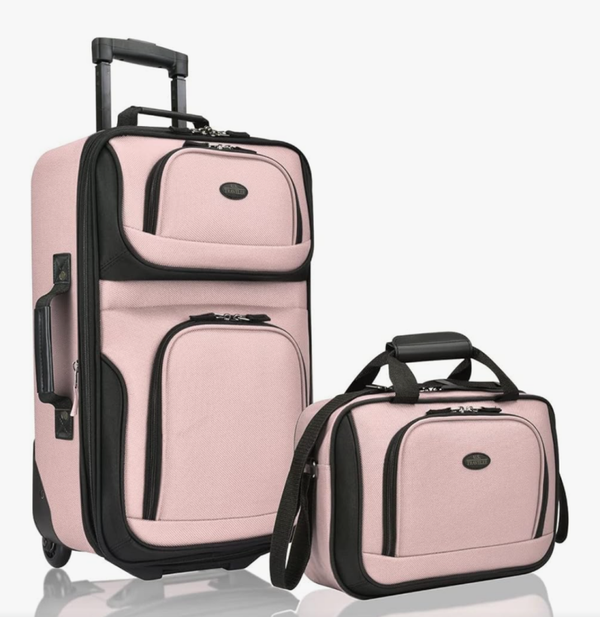 Luggage With Carry On Bag 2 Wheel Set