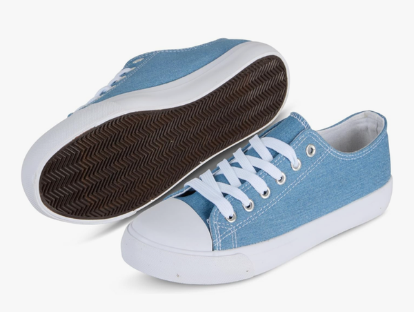 Canvas Shoe For Women Lite Blue