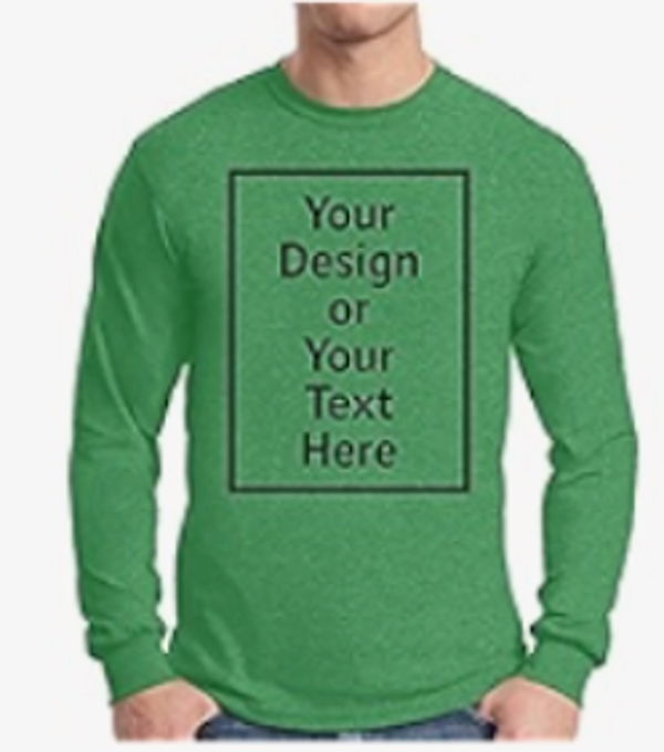 Custom Long Sleeve Shirts For Men-Green