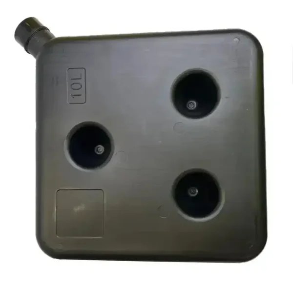 Black lockable 10L fuel tank