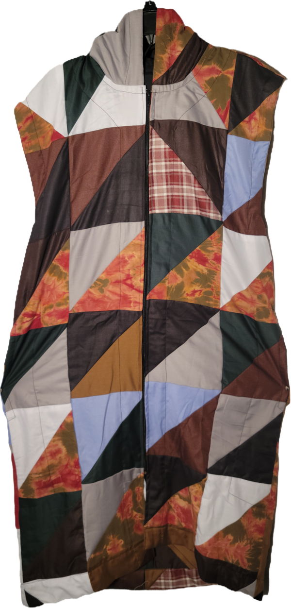 Cultural Patchwork Vest Collection
