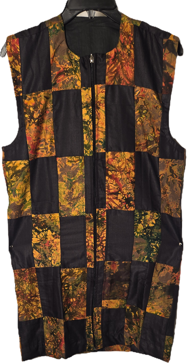 Cultural Patchwork Vest Collection