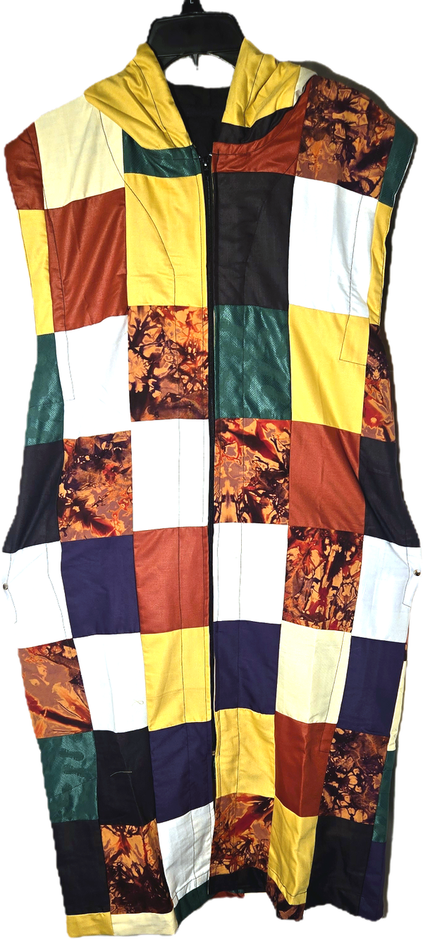 Cultural Patchwork Vest Collection