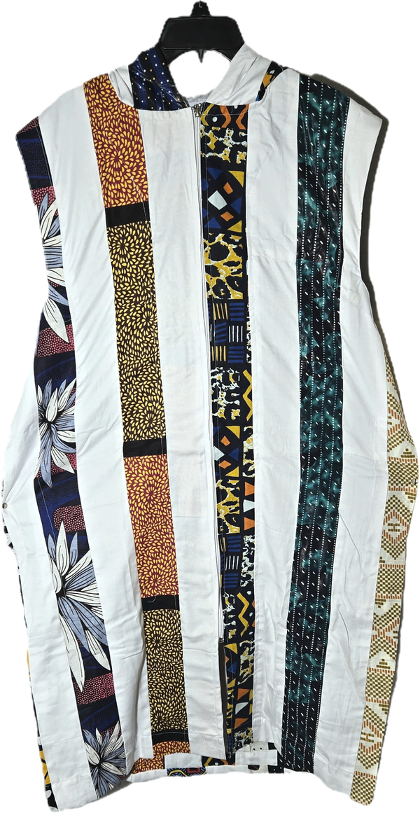 Cultural Patchwork Vest Collection