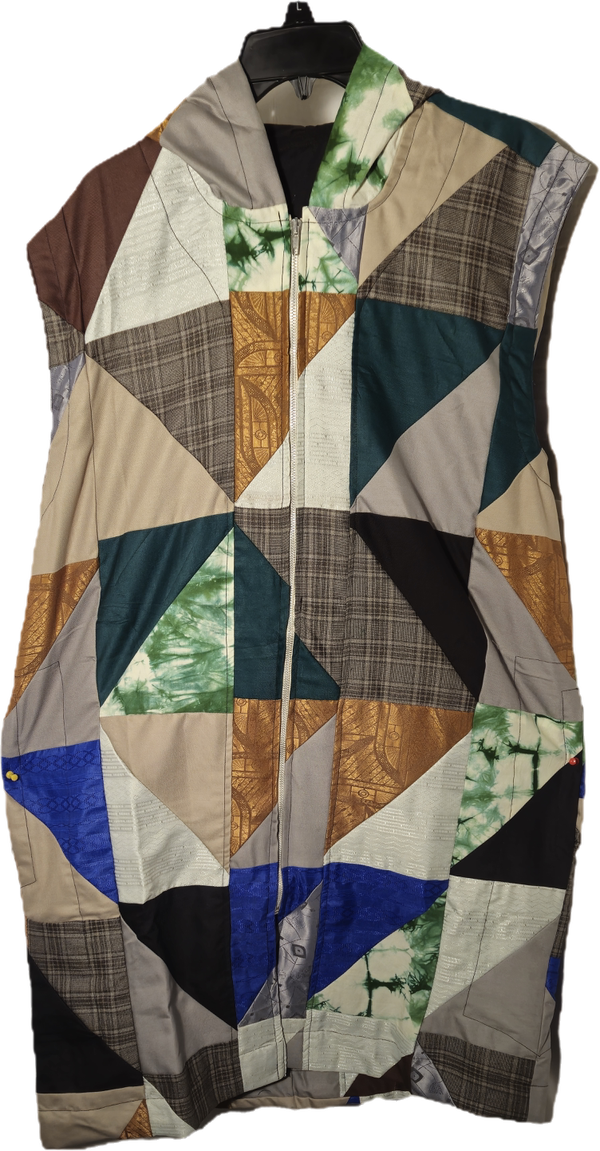 Cultural Patchwork Vest Collection