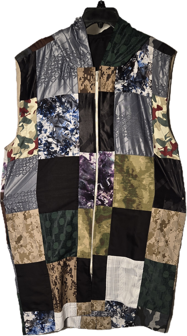 Cultural Patchwork Vest Collection
