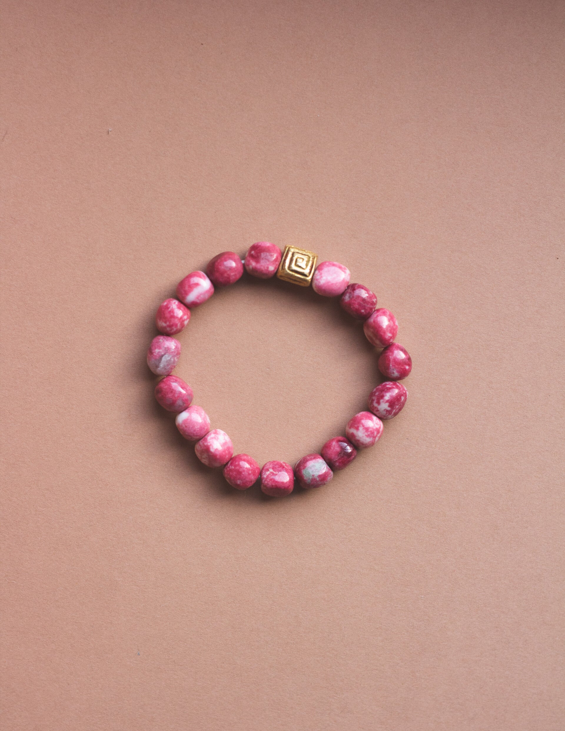 THULITE BRACELET "ALEGRIA"