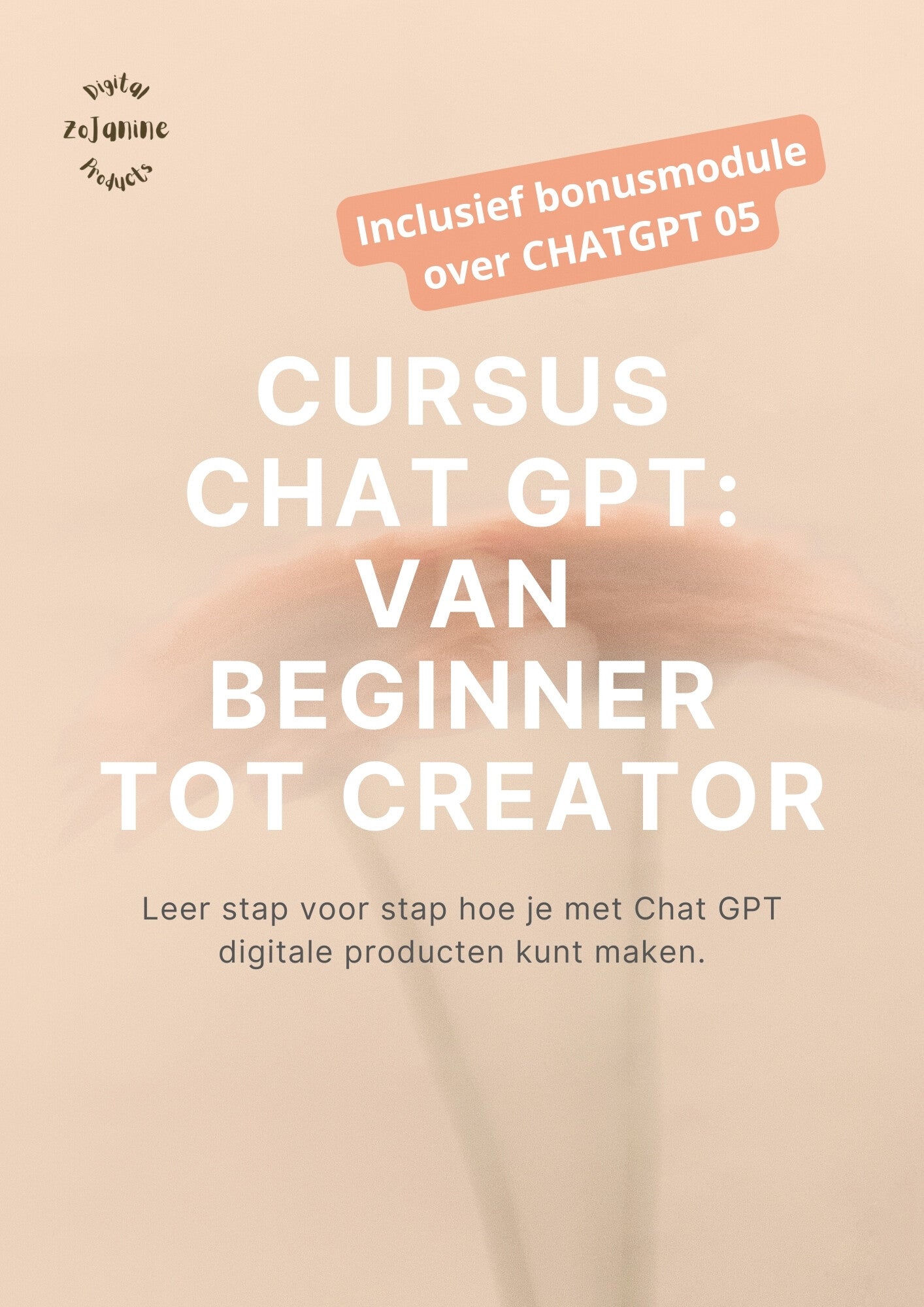 Cursus ChatGPT: Van Beginner tot Creator (incl. ChatGPT 5.0 Update)