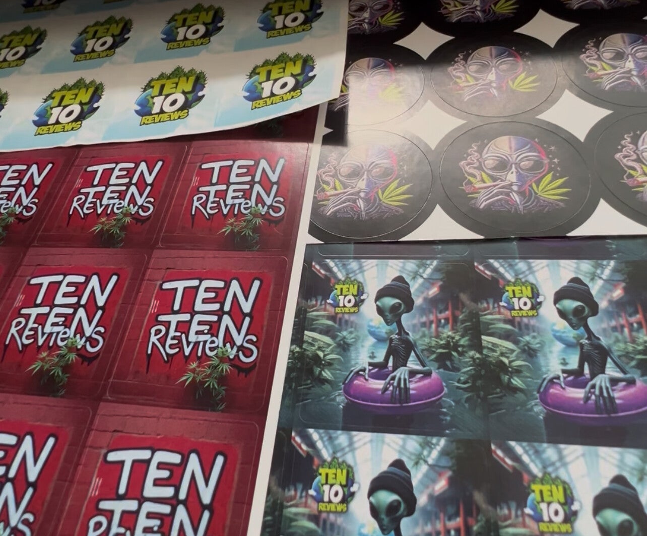 Ten10Reviews Stickers