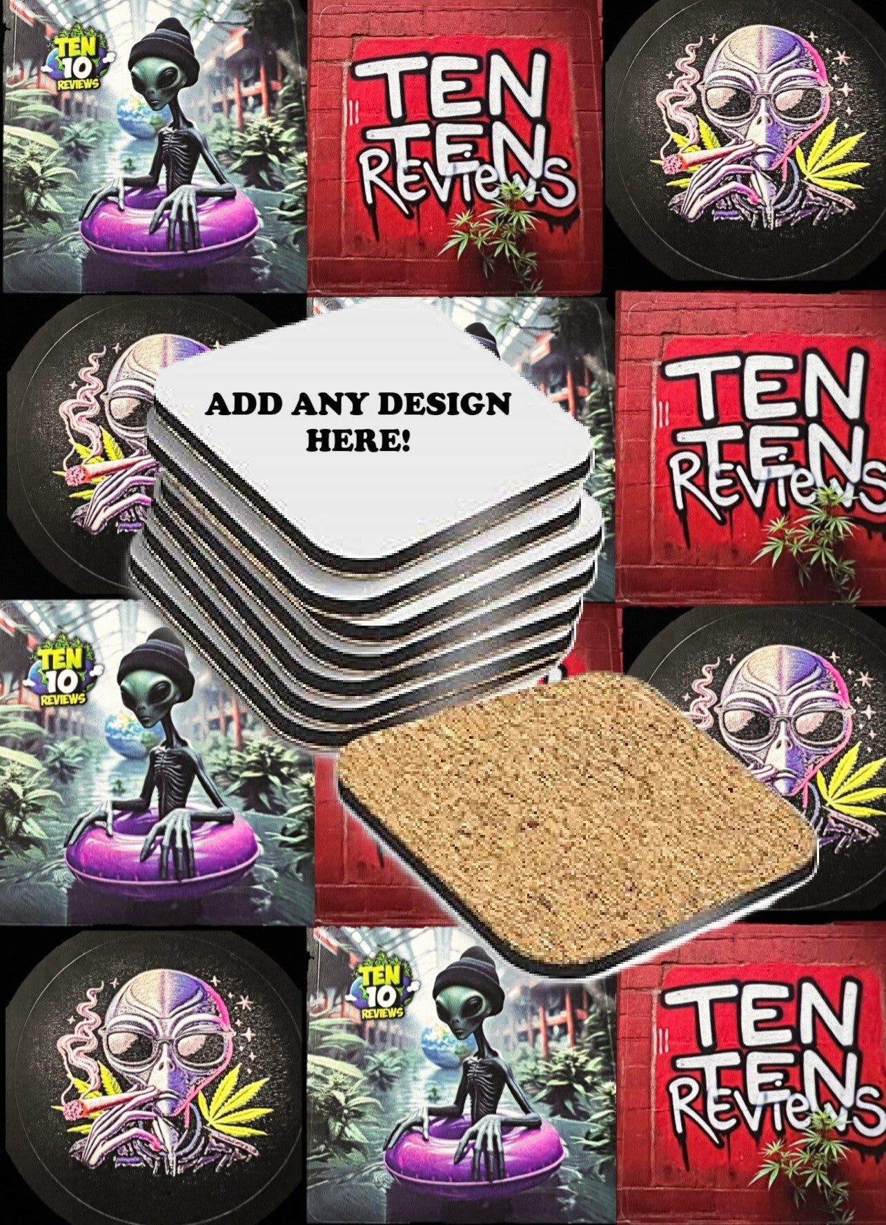 Coasters - (Customisable)
