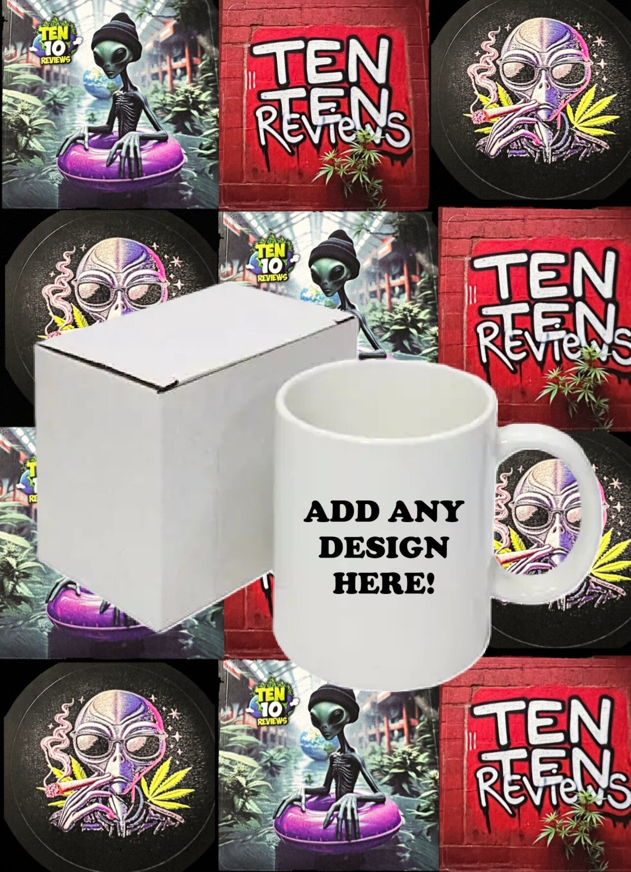 Glass Mugs - (Customisable)