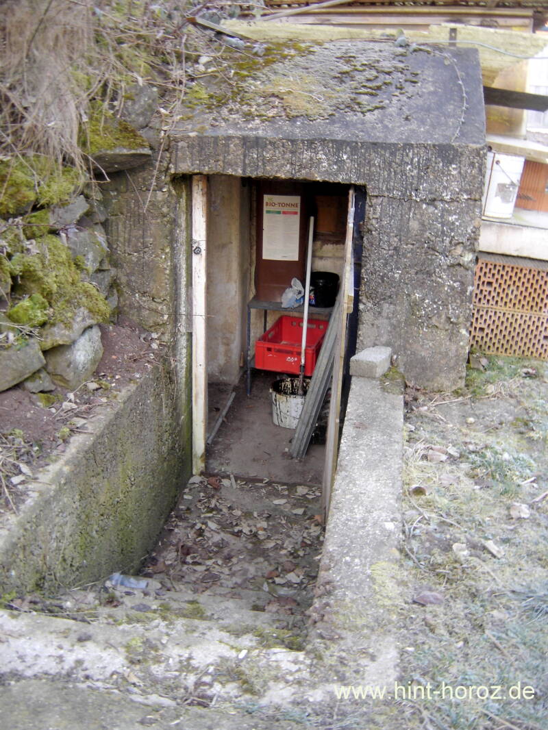 Luftschutzbunker Schorndorf Eingang
