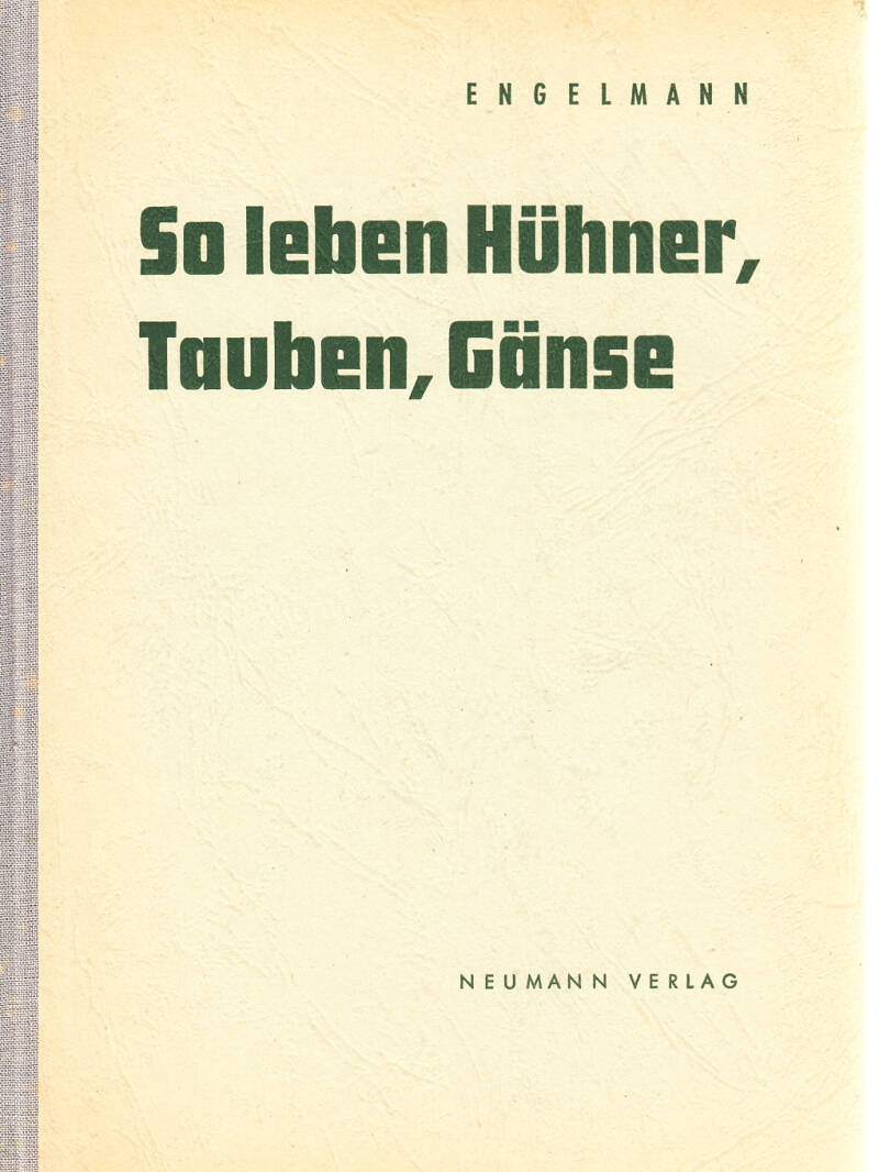 So leben Hühner- Tauben- Gänse.