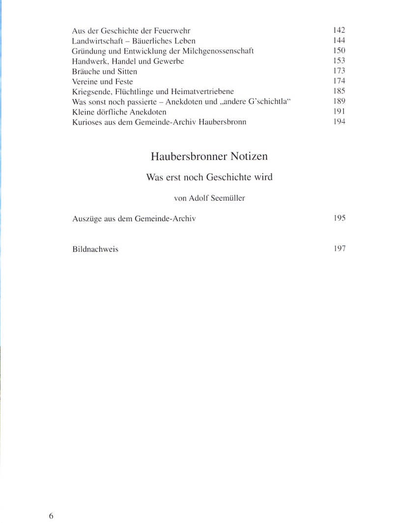 Haubersbronn Buch