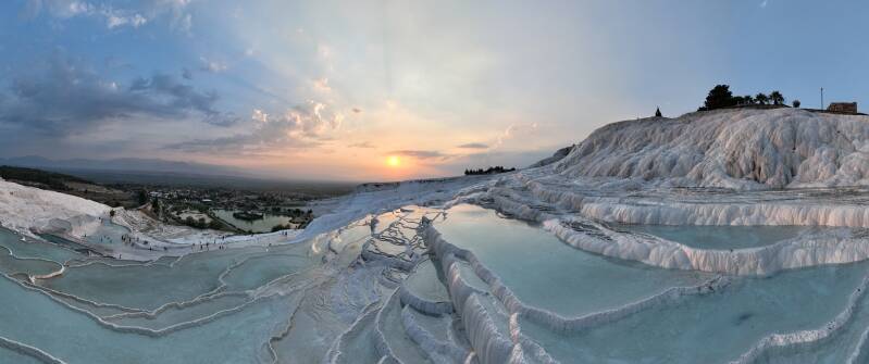 Kalksteinterassen in Pamukkale
