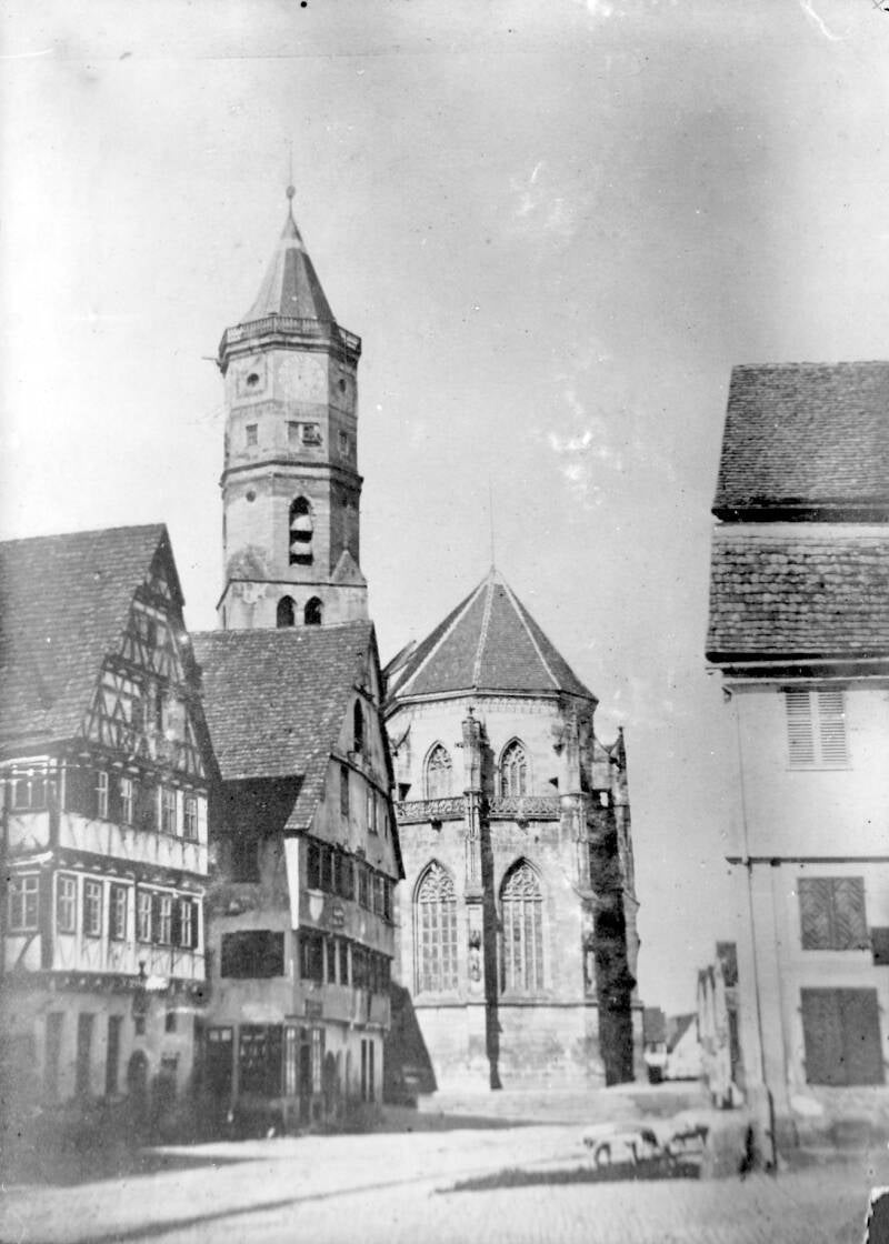 Schorndorfer Stadtkirche bis vor 1902