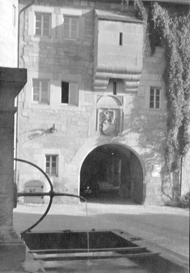 Burgschloss Schorndorf Eingang