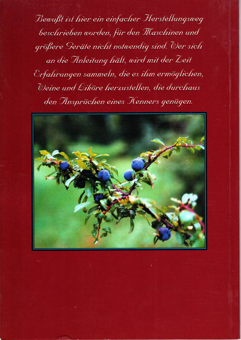 Wein Likör Buch