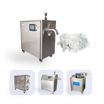 Dry ice maker machine