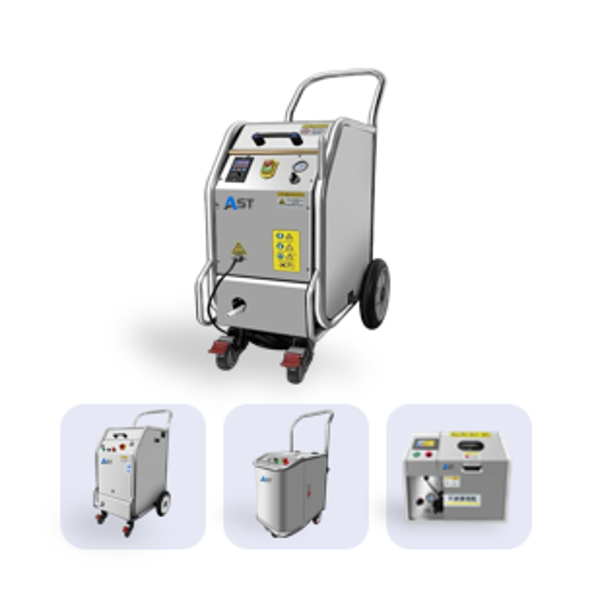 Dry ice cleaning machine