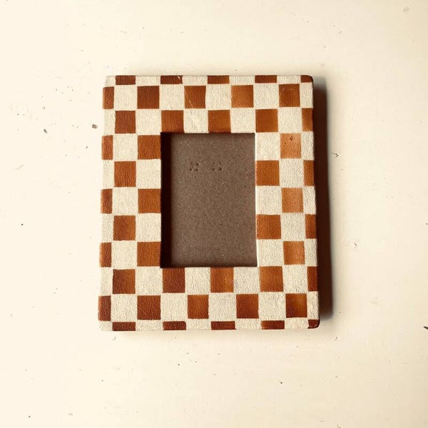Checkered Photo Frame