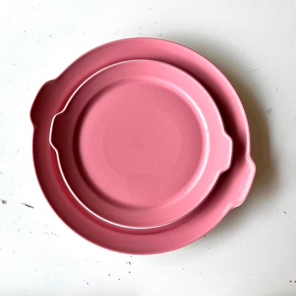 Set of Two Regout Plates