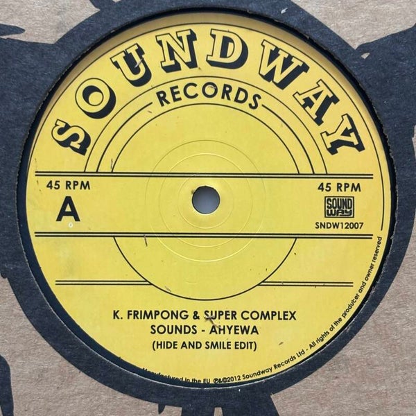 K. Frimpong/Uhuru Dance Band/Cranes - Ahyewa EP (Soundway 2012)