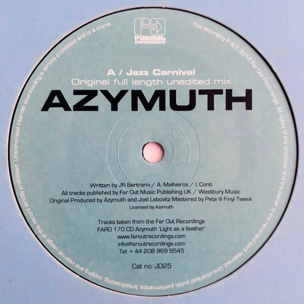 Azymuth - Jazz Carnival (Far Out Recordings 2013