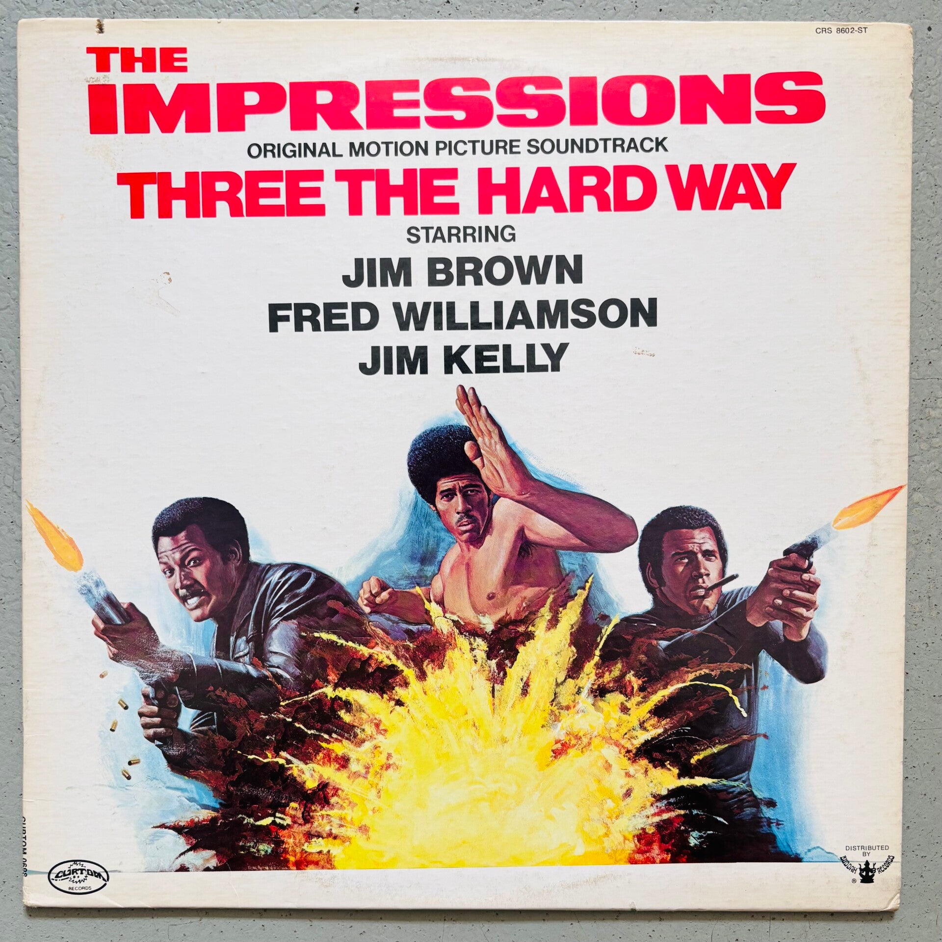 The Impressions - Three The Hard Way OST (Curtom 1974)